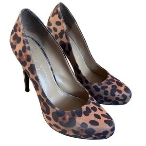 Jessica Simpson Leopard Print Heels